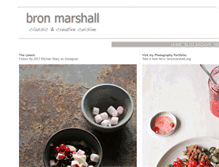 Tablet Screenshot of bronmarshall.com